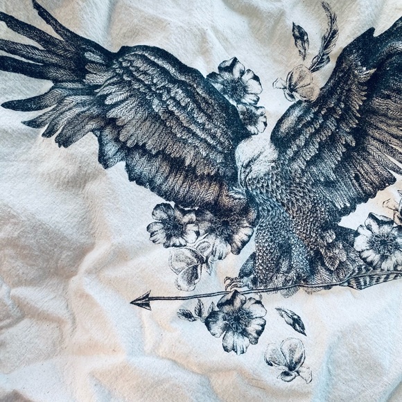 Vintage Spell Eagle Canvas Tote - Picture 3 of 7
